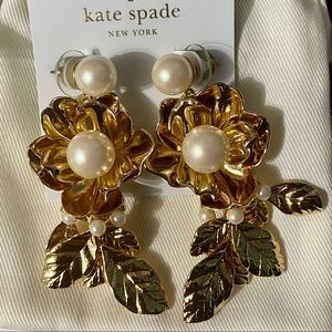 Kate Spade Pear Statement Earrings